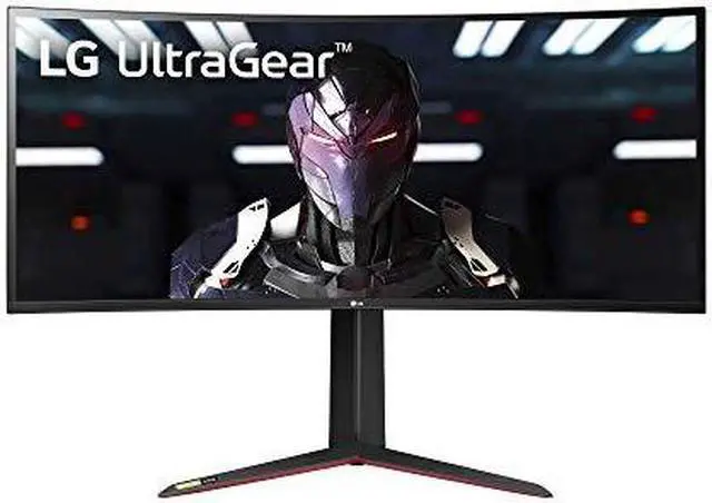 Alt view image 5 of 11 - LG Ultragear 34GP83A-B 34 Inch 21:9 Curved QHD (3440 x 1440) 1ms Nano IPS Gaming Monitor with 160Hz and G-SYNC Compatibility, Black