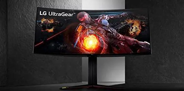 Alt view image 6 of 11 - LG Ultragear 34GP83A-B 34 Inch 21:9 Curved QHD (3440 x 1440) 1ms Nano IPS Gaming Monitor with 160Hz and G-SYNC Compatibility, Black