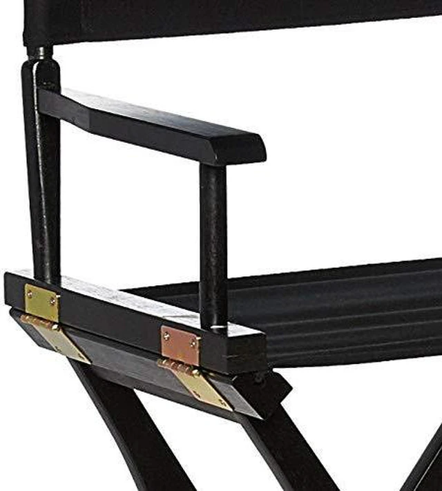 Alt view image 3 of 7 - Casual Home 30-Inch Director Chair Black Frame, Black Canvas