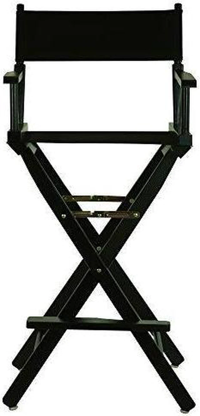Alt view image 5 of 7 - Casual Home 30-Inch Director Chair Black Frame, Black Canvas