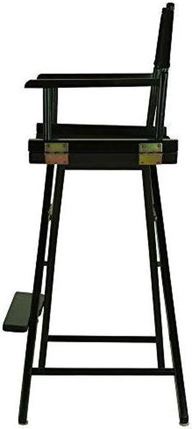 Alt view image 6 of 7 - Casual Home 30-Inch Director Chair Black Frame, Black Canvas
