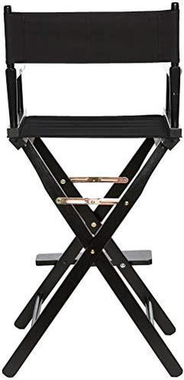 Alt view image 7 of 7 - Casual Home 30-Inch Director Chair Black Frame, Black Canvas