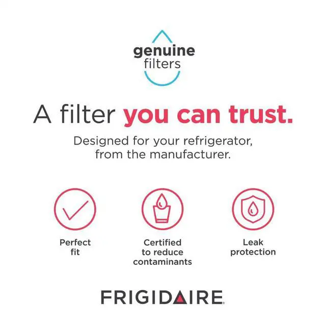 Alt view image 3 of 5 - Frigidaire PurePour® PWF-1 FPPWFU01 + PureAir® RAF-2 FRGPAAF2 + 2 pcs PK-1 FRPAPKRF Water & Air Filter Combo
