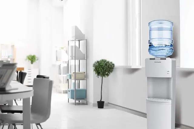 Alt view image 8 of 9 - Frigidaire EFWC498 Enclosed Hot and Cold Water Cooler/Dispenser (White)