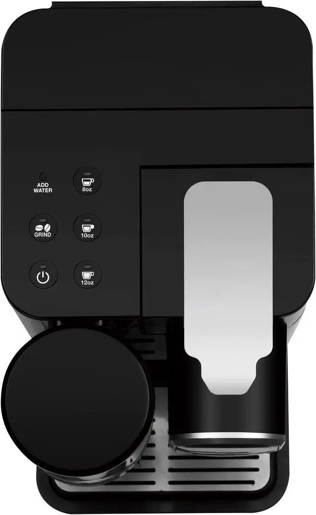 Alt view image 6 of 7 - Cuisinart DGB-2C Conical Burr Grind and Brew Single-Serve Coffee Maker, Auto Grind Whole Beans directly into HomeBarista Reusable Filter Cup , black