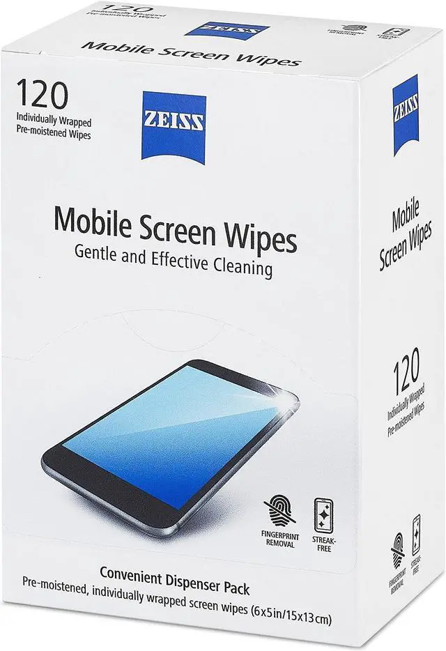 Alt view image 7 of 14 - ZEISS Mobile screen wipes 120ct Box