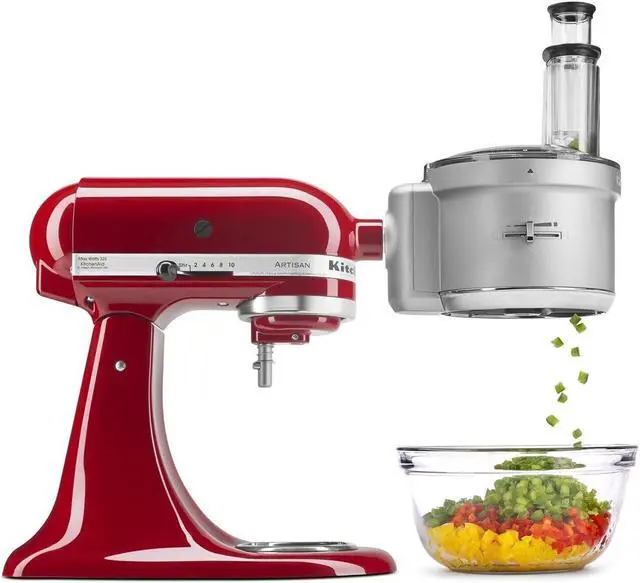 Alt view image 7 of 12 - KitchenAid KSM2FPA Food Processor w Dicing Kit