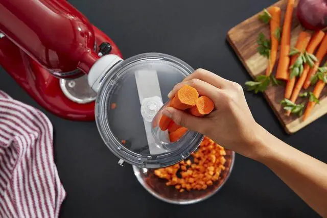Alt view image 12 of 12 - KitchenAid KSM2FPA Food Processor w Dicing Kit