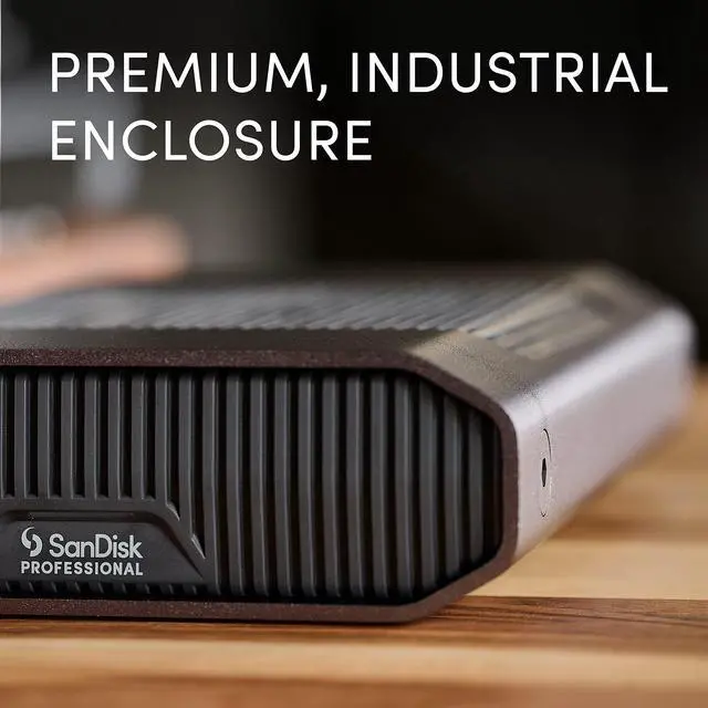 Alt view image 10 of 13 - SanDisk Professional 8TB G-DRIVE Desktop Hard Drive