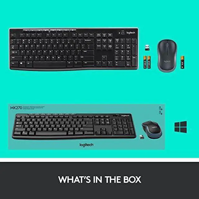 Alt view image 19 of 20 - LOGITECH 920-008813 LOGITECH MK270 WIRELESS COMBO- BROWN BOX