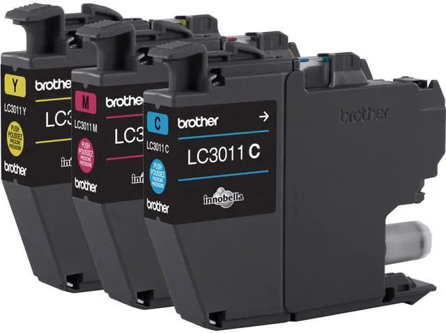 Alt view image 15 of 18 - Brother LC30113PKS Ink Cartridge - Combo Pack - Cyan/Magenta/Yellow