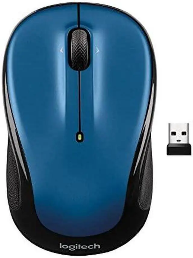 Alt view image 5 of 5 - Logitech M325s Wireless Mouse, 2.4 GHz with USB Receiver, 1000 DPI Optical, Blue