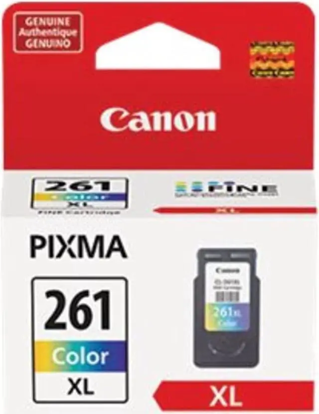 Alt view image 16 of 16 - Canon Ink Canon CL-261XL Amr Printer Ink, Extra Large, Multi