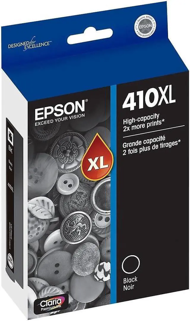Alt view image 10 of 10 - Epson 410XL Black Ink Cartridge High Yield (T410XL020-S) 1882555