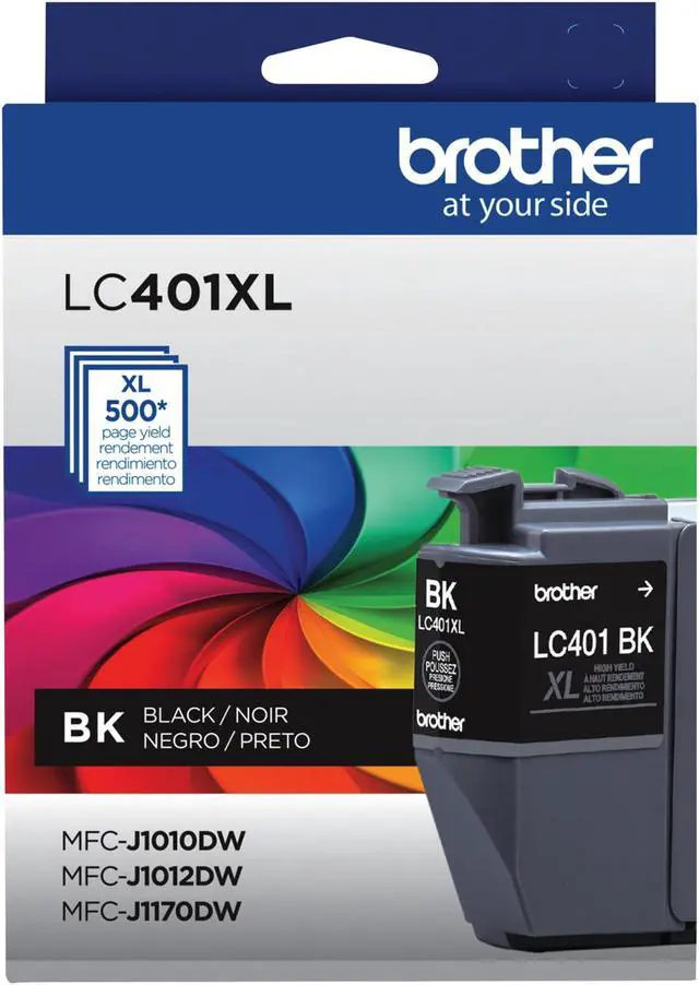 Alt view image 9 of 12 - HIGH YIELD BLACK INK CARTRIDGE FOR MFC-J1010DW MFC-J1170DW