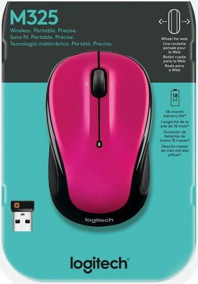 Alt view image 3 of 5 - Logitech M325s Wireless Mouse 910006827
