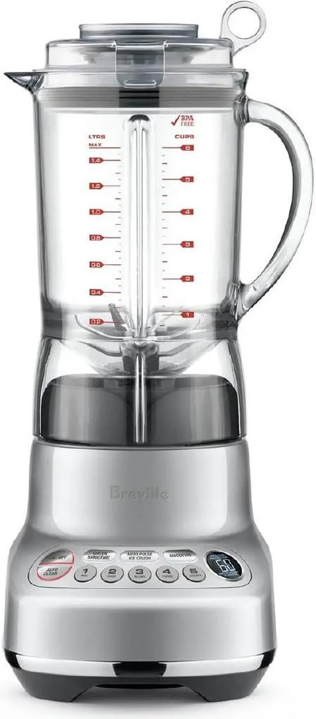 Alt view image 2 of 7 - Breville BBL620SIL Fresh and Furious LcD Kinetix Blender, 15 Litre Jug, Silver