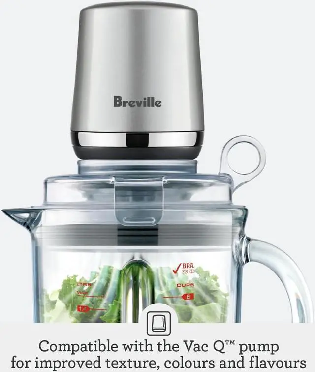 Alt view image 4 of 7 - Breville BBL620SIL Fresh and Furious LcD Kinetix Blender, 15 Litre Jug, Silver