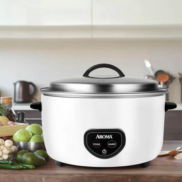 Alt view image 7 of 12 - AROMA® Commercial 60-Cup (Cooked) / 14Qt. Rice & Grain Cooker (ARC-1430E)