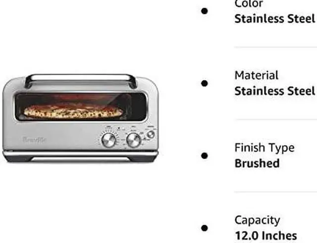 Alt view image 9 of 14 - Breville Smart Oven Pizzaiolo BPZ820BSS, Brushed Stainless Steel