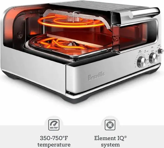 Alt view image 14 of 14 - Breville Smart Oven Pizzaiolo BPZ820BSS, Brushed Stainless Steel