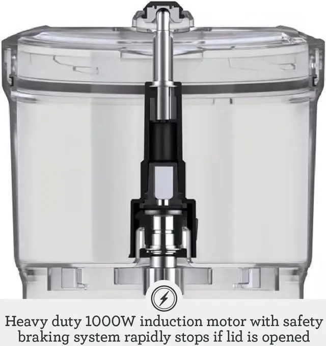 Alt view image 14 of 15 - Breville Food Processor |BFP660SIL| "The Sous Chef 12"