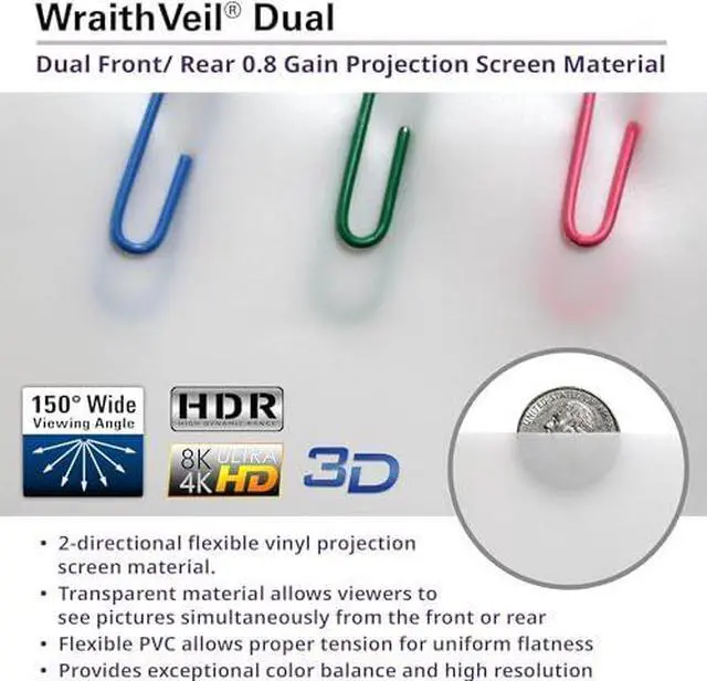 Alt view image 20 of 20 - Elite Screens OMS135H2-DUAL Yard Master 2 Dual Series Outdoor Projector Screen