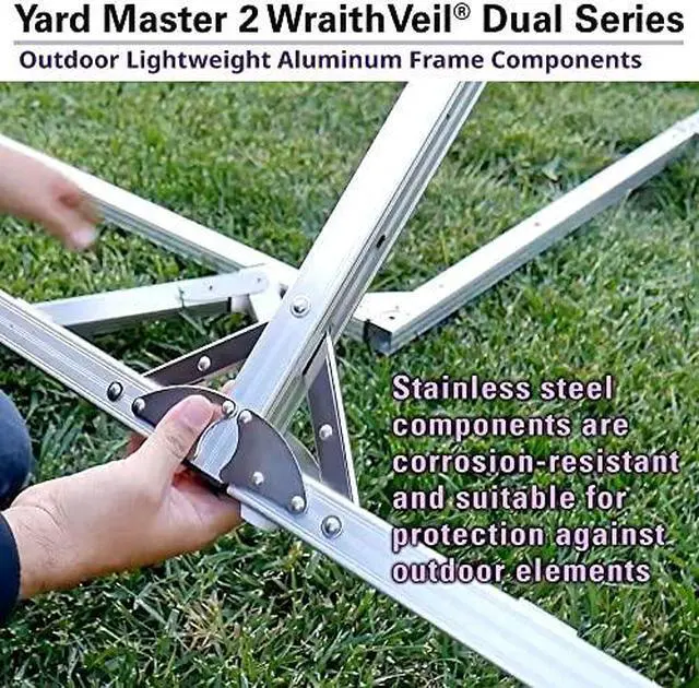 Alt view image 19 of 19 - Elite Screens OMS120H2-DUAL Yard Master 2 Dual Series Outdoor Projector Screen