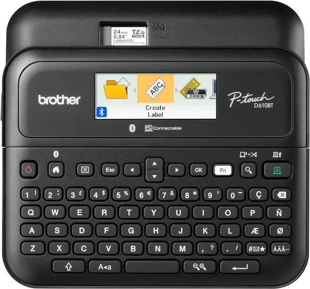 Main image of Brother P-Touch PT-D610BT Business Professional Connected Label Maker with Bluetooth® Connectivity
