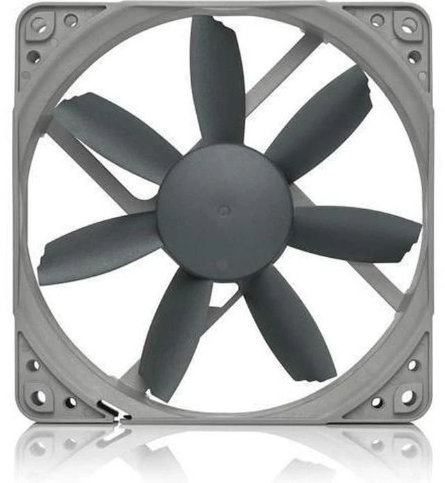 Alt view image 2 of 7 - NF-S12B redux-700, Ultra Quiet Silent Fan, 3-Pin, 700 RPM (120mm, Grey)