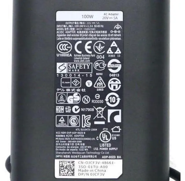 Alt view image 3 of 4 - 135W 19.5V 6.9A Charger Power Supply Compatible for hp L15534-001 TPN-DA11 TPN-CA13 HP Spectre 15 x360 omen 15 17 Pavilion Gaming 15 17