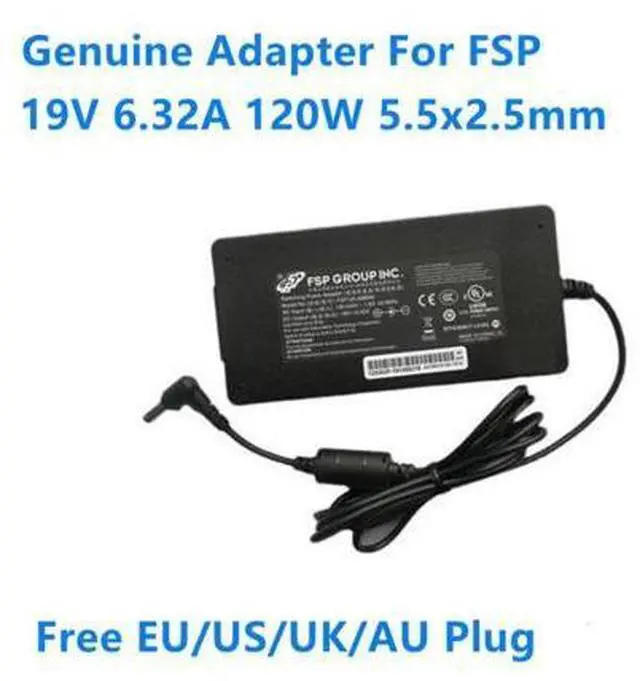 Main image of 19V 6.32A 120W 5.5x2.5mm FSP FSP120-ABBN5 Thin AC Switching Power Adapter For Laptop Power Supply Charger