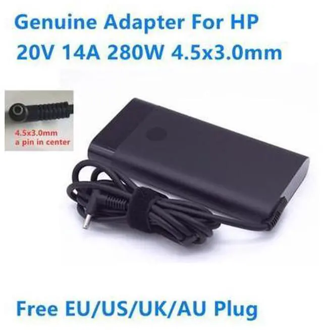 Main image of 20V 14A 280W TPN-CA26 M94073-002 M95376-001 Power Supply AC Adapter For HP Laptop Charger