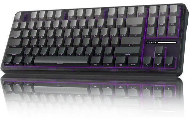 Main image of F87 Pro Wireless Mechanical Keyboard,Tri-Mode BT5.0/2.4GHz/USB-C Hot Swappable Custom Keyboard,Pre-lubed Switches,Side Printed PBT Keycaps,75% TKL RGB Backlit Gaming Keyboards