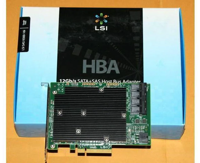 Main image of SAS9300-16i 16-Port 12Gb/s SAS/SATA HBA 3.0 PCI-Express x8 Controller Card