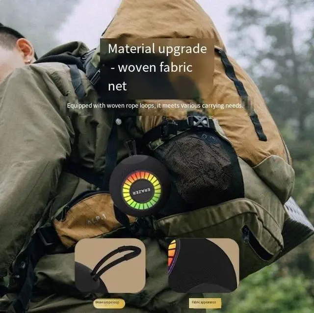 Alt view image 2 of 5 - Superpower Speaker Bluetooth 5.3 Surround Stereo TWS Interconnection Technology Desktop Home Portable Audio System