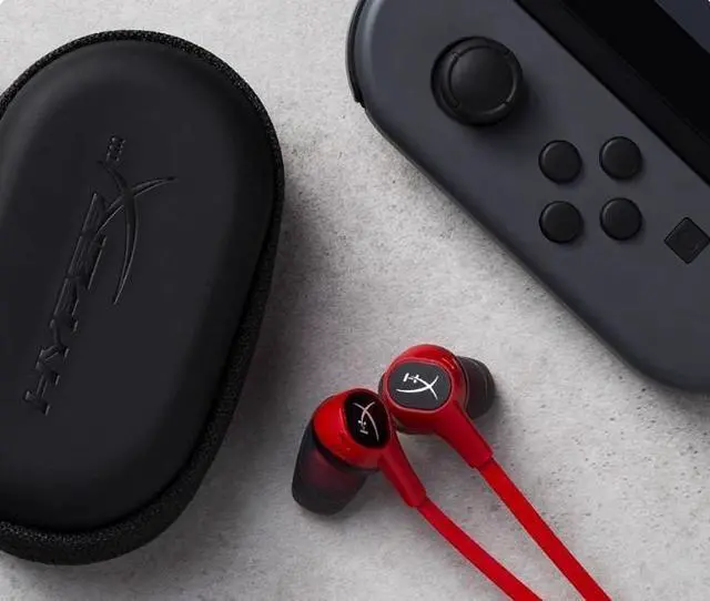 Alt view image 4 of 4 - Comfort is the ultimate goal.Comfort has long been ingrained in the DNA of HyperX headphones.The headband and ear cushions are filled with HyperX's signaturememory foam on the inside, and are covered