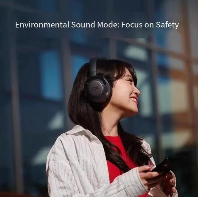 Alt view image 2 of 4 - Extremely unknown HYPERX Skyline 2 dualmode wireless csG0 survival game FPs professional gaming esports headset