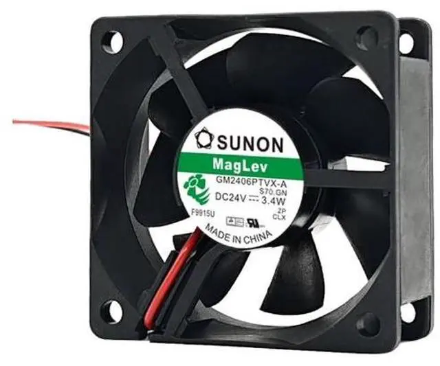 Main image of Original SUNON GM2406PTVX-A, 24V,3.4W, 6025, 6CM, ultra quiet,2-wire, coolingfan