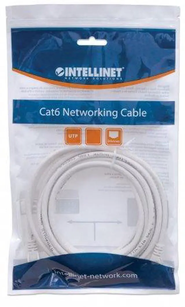 Alt view image 7 of 7 - Intellinet Network Solutions Network Cable, Cat6, UTP