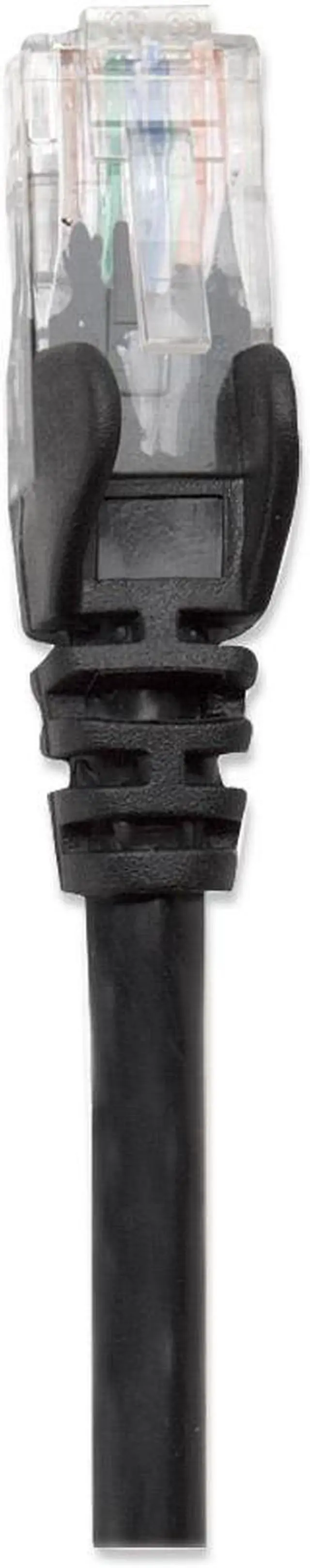 Alt view image 3 of 4 - Intellinet Network Cable, Cat6, UTP, RJ45 Male / RJ45 Male, 22.5 m (75 ft.), Black