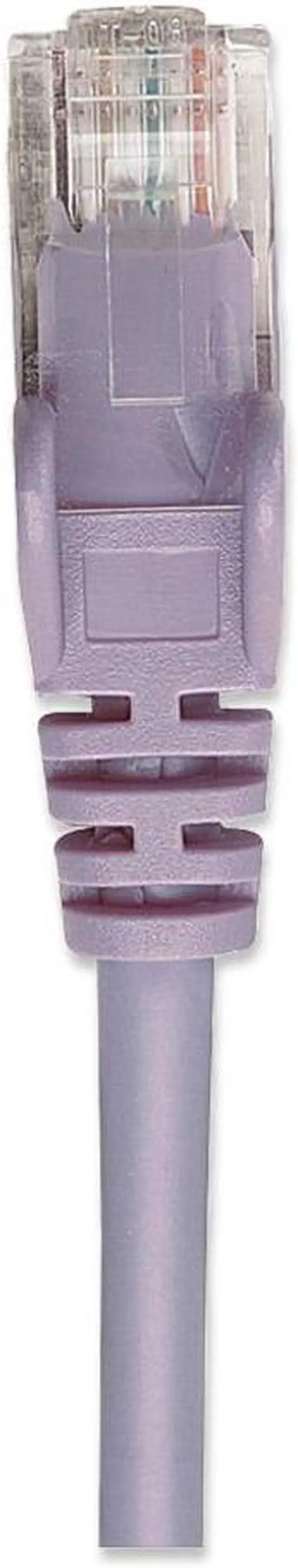 Alt view image 4 of 4 - Intellinet Network Cable, Cat5e, UTP, RJ45 Male / RJ45 Male, 15.0 m (50 ft.), Purple