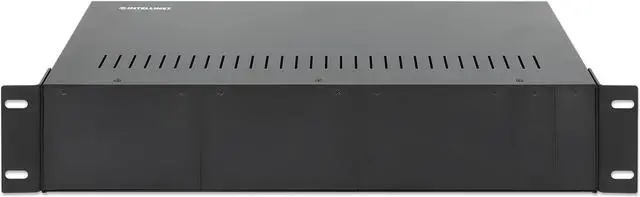 Alt view image 3 of 5 - Intellinet 14-Slot Media Converter Chassis, Includes redundant power supply, 19" rackmountable, 2U