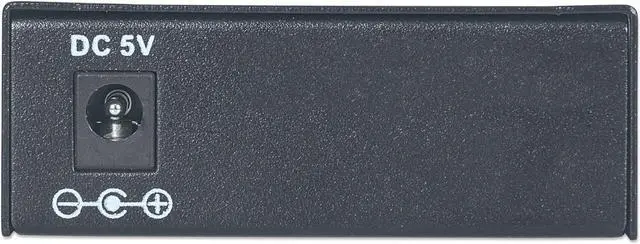 Alt view image 9 of 9 - Intellinet Fast Ethernet WDM Bi-Directional Single Mode Media Converter, 10/100Base-TX to 100Base-FX (SC) Single-Mode, 20 km (12.4 mi.), WDM (RX1310/TX1550)