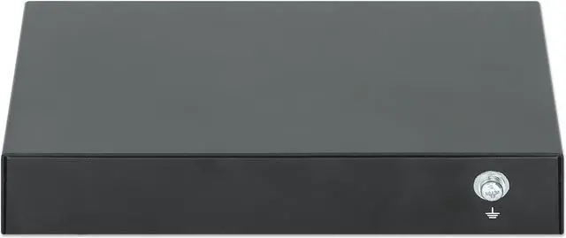 Alt view image 4 of 7 - Intellinet 5-Port Switch with 4 x 2.5G Ethernet Ports and 1 SFP+ Uplink, Four 10/100/1000/2500 Mbps RJ45 Ports, One 10G SFP+ Open Slot, Unmanaged, Desktop Format, Wall-mount Option