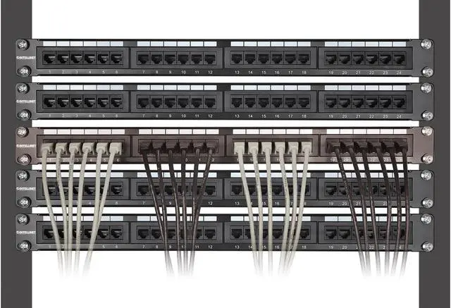 Alt view image 6 of 7 - Intellinet Cat8.1 U/FTP Slim Network Patch Cable, 1.5 ft., Gray, 10-Pack, 40G, 2 GHz, 100% Copper, 30 AWG, RJ45, Stranded, Snag-free, Gold-plated Contacts