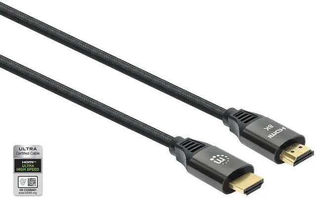 Alt view image 4 of 9 - HDMI CABLE ETHERNET 3M 8K/60HZ