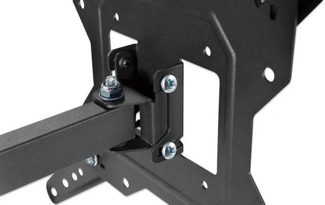 Alt view image 5 of 7 - Manhattan Full Motion TV Wall Mount - Articulating Arm for 23-55 TVs, Space-Saving Design, +90° Swivel & Cable Management, Durable Steel - 462624