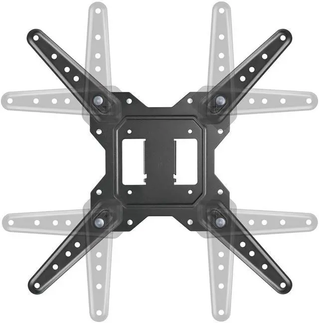 Alt view image 3 of 7 - Manhattan Full Motion TV Wall Mount - Articulating Arm for 23-55 TVs, Space-Saving Design, +90° Swivel & Cable Management, Durable Steel - 462624
