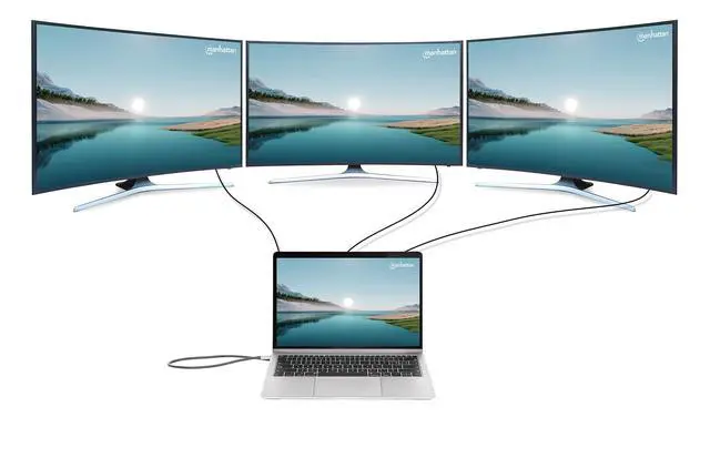 Alt view image 14 of 14 - USB-C DOCK/HUB/READER 10-PORT